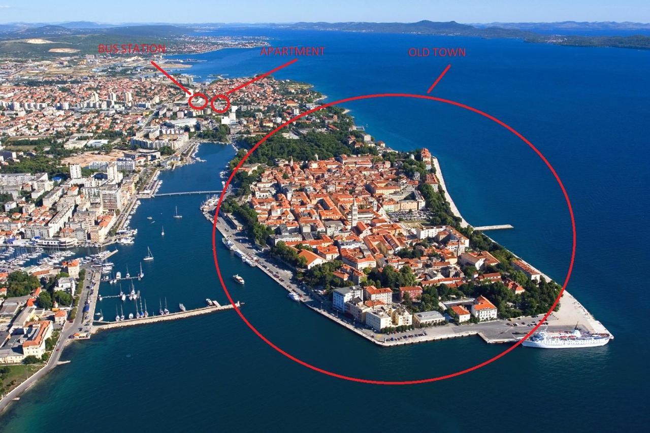 Near Center,beach,bus +free Parking Apartment Zadar